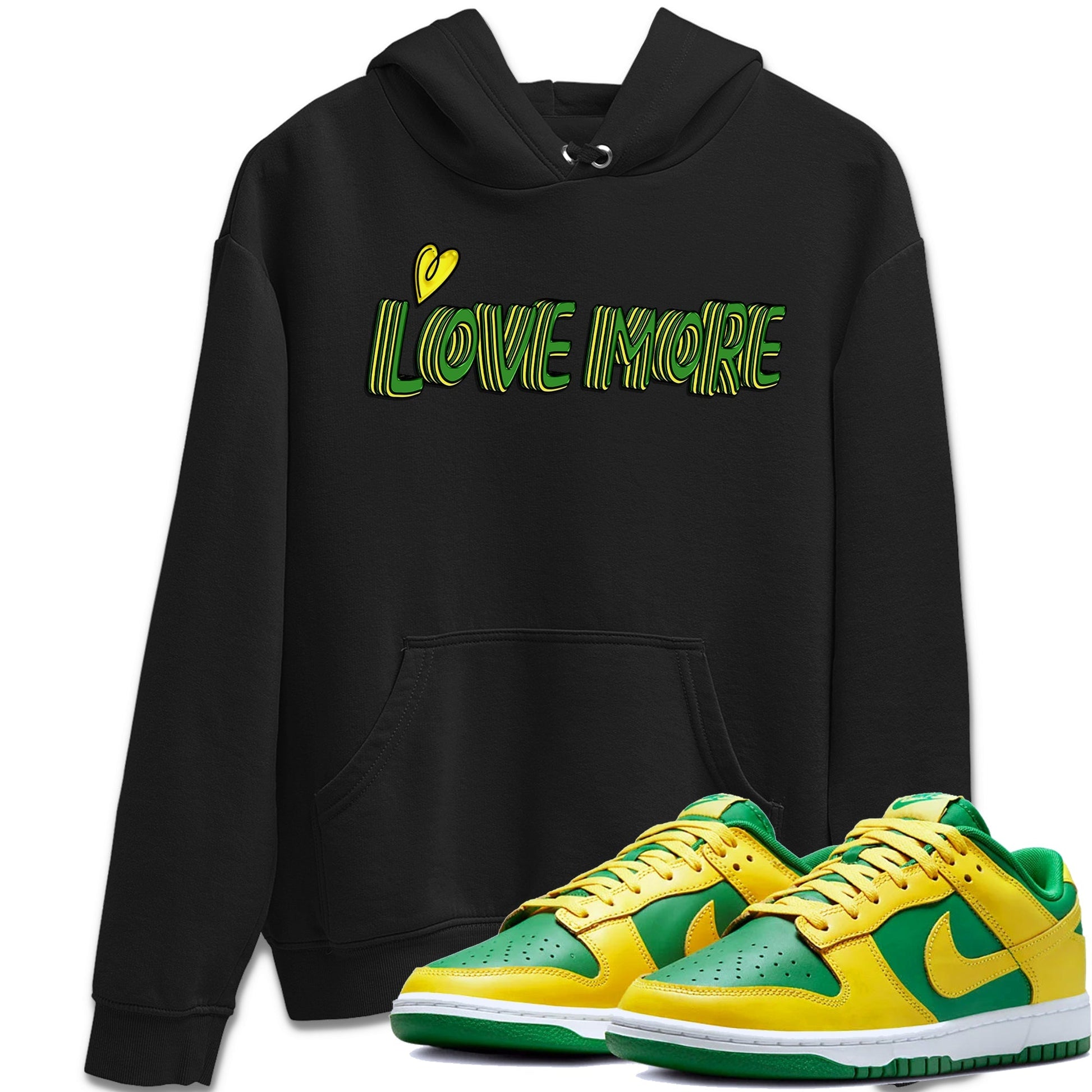 Dunk Reverse Brazil Sneaker Match Tees Love More Sneaker Tees Dunk Reverse Brazil Sneaker Release Tees Unisex Shirts