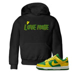 Dunk Reverse Brazil Sneaker Match Tees Love More Sneaker Tees Dunk Reverse Brazil Sneaker Release Tees Kids Shirts