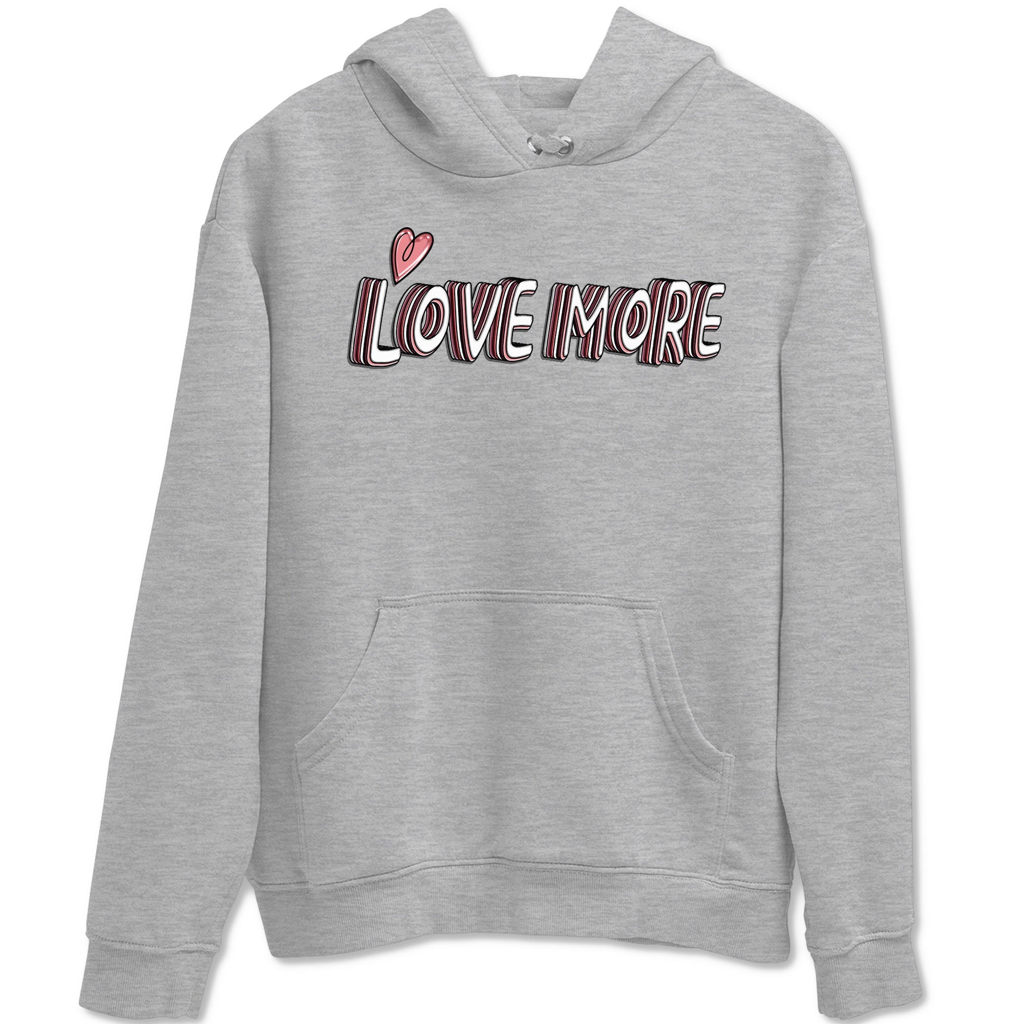 Dunk Valentine's Day shirt to match jordans Love More sneaker tees Dunks Valentine's Day SNRT sneaker Release Tees unisex cotton Heather Grey 2 crew neck shirt