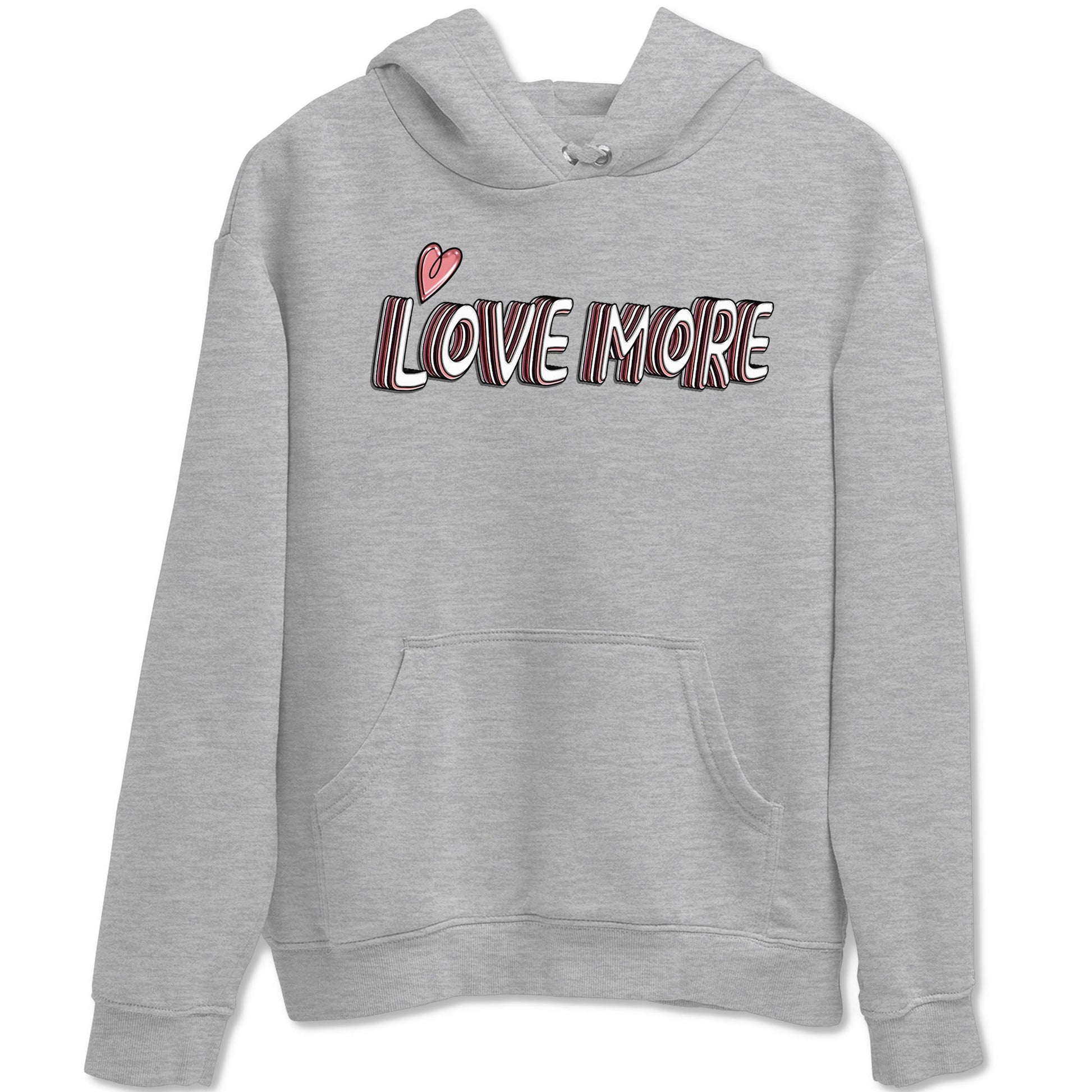 Dunk Valentine's Day shirt to match jordans Love More sneaker tees Dunks Valentine's Day SNRT sneaker Release Tees unisex cotton Heather Grey 2 crew neck shirt