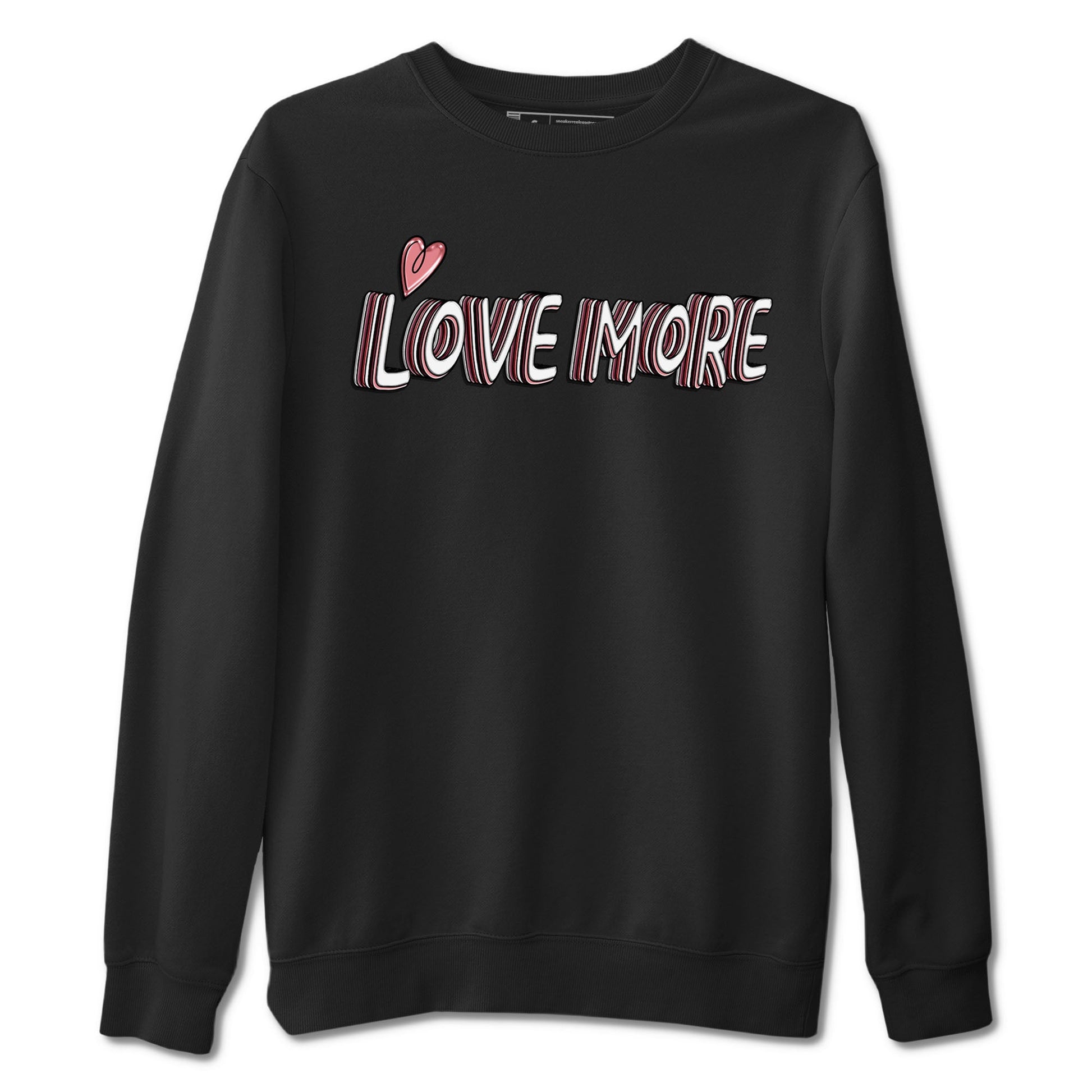Dunk Valentine's Day shirt to match jordans Love More sneaker tees Dunks Valentine's Day SNRT sneaker Release Tees unisex cotton Black 2 crew neck shirt