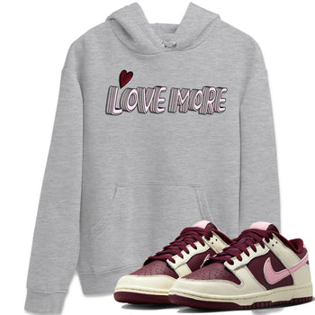 Dunk Valentines Day Sneaker Match Tees Love More Sneaker Tees Nike Dunk Valentine's Day Sneaker SNRT Sneaker Tees Unisex Shirts