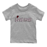 Dunk Valentines Day Sneaker Match Tees Love More Sneaker Tees Nike Dunk Valentine's Day Sneaker SNRT Sneaker Tees Kids Shirts