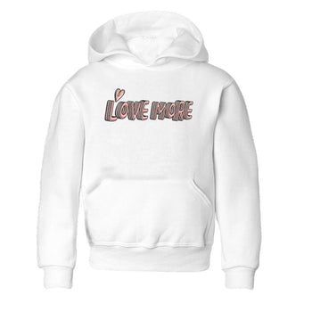 Nike Dunks Low Rose Whisper shirt to match jordans Love More sneaker tees Nike Dunk Rose Whisper SNRT Sneaker Release Tees Baby Toddler White 2 T-Shirt