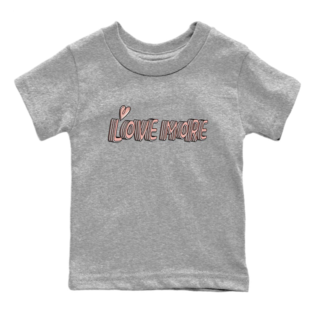 Nike Dunks Low Rose Whisper shirt to match jordans Love More sneaker tees Nike Dunk Rose Whisper SNRT Sneaker Release Tees Baby Toddler Heather Grey 2 T-Shirt