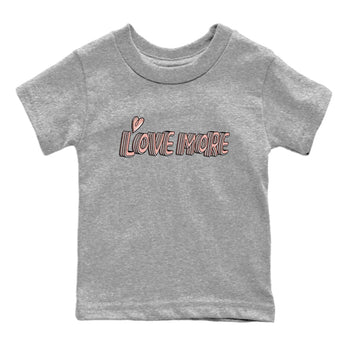 Nike Dunks Low Rose Whisper shirt to match jordans Love More sneaker tees Nike Dunk Rose Whisper SNRT Sneaker Release Tees Baby Toddler Heather Grey 2 T-Shirt