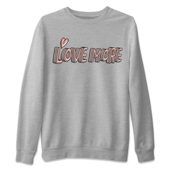Nike Dunks Low Rose Whisper shirt to match jordans Love More sneaker tees Nike Dunk Rose Whisper SNRT Sneaker Release Tees Unisex Heather Grey 2 T-Shirt
