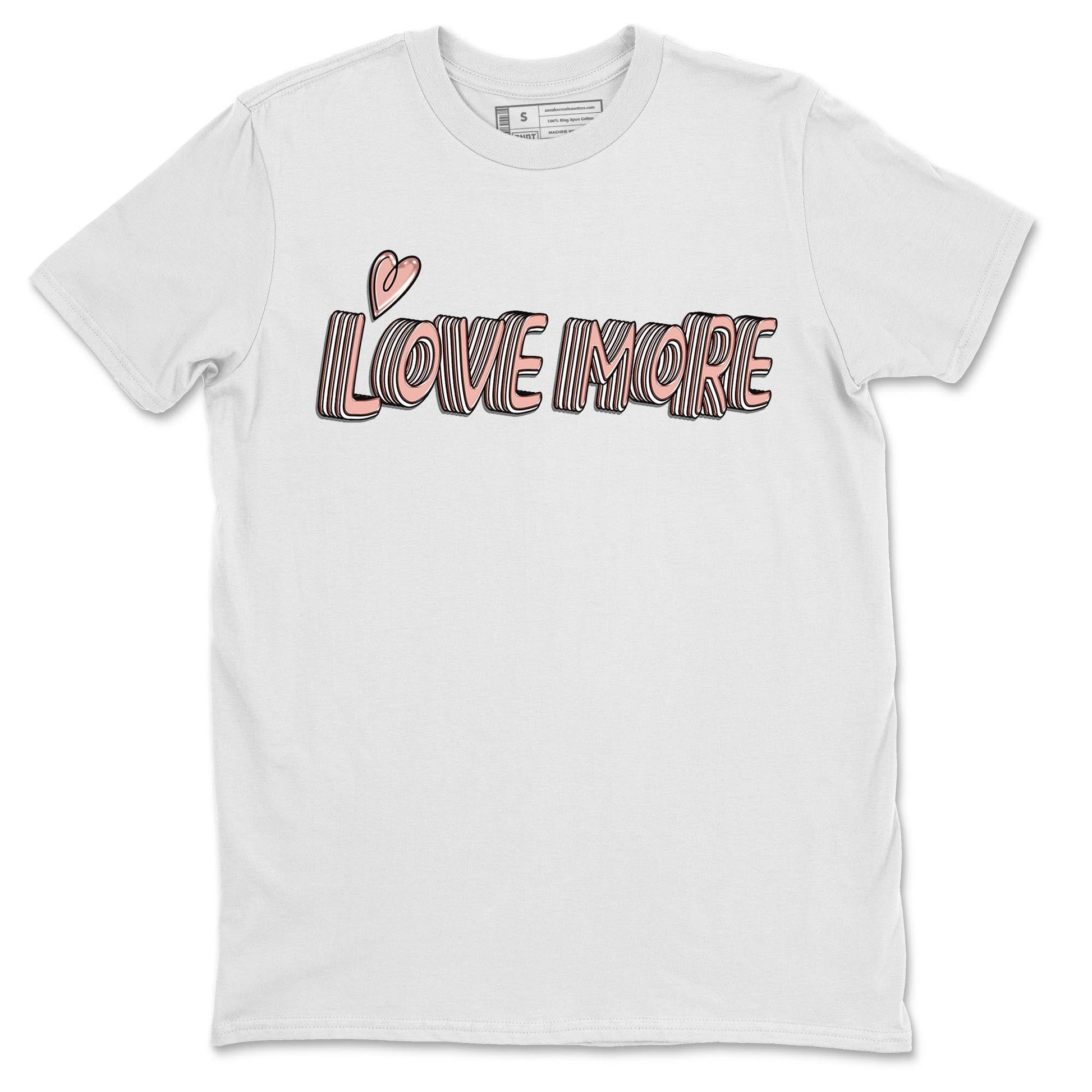 Nike Dunks Low Rose Whisper shirt to match jordans Love More sneaker tees Nike Dunk Rose Whisper SNRT Sneaker Release Tees Unisex White 2 T-Shirt