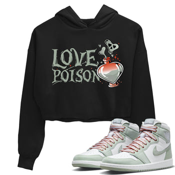Jordan 1 Seafoam Sneaker Match Tees Love Poison Sneaker Tees Jordan 1 Seafoam Sneaker Release Tees Women's Shirts
