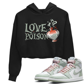 Jordan 1 Seafoam Sneaker Match Tees Love Poison Sneaker Tees Jordan 1 Seafoam Sneaker Release Tees Women's Shirts