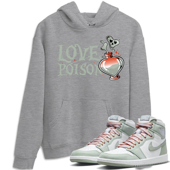 Jordan 1 Seafoam Sneaker Match Tees Love Poison Sneaker Tees Jordan 1 Seafoam Sneaker Release Tees Unisex Shirts