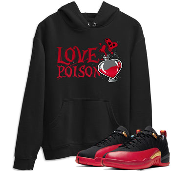 Jordan 12 Super Bowl Sneaker Match Tees Love Poison Sneaker Tees Jordan 12 Super Bowl Sneaker Release Tees Unisex Shirts