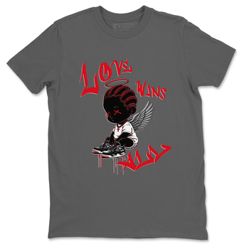 Air Jordan 4 Bred Reimagined shirt to match jordans Love Wins All sneaker tees 4s Bred Reimagined SNRT Sneaker Release Tees unisex cotton Cool Grey 2 crew neck shirt