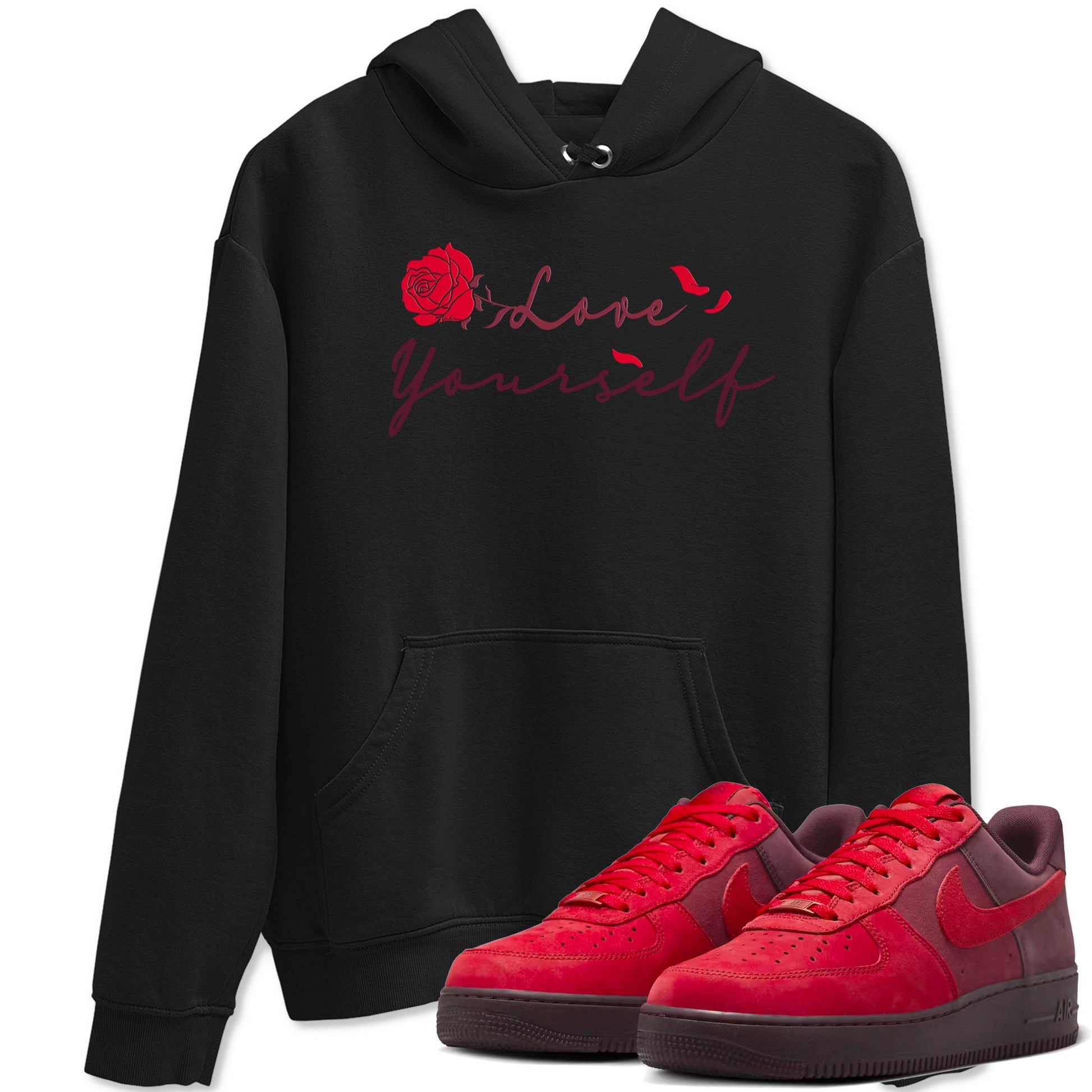 AF1 Layers Of Love shirt to match jordans Love Yourself sneaker tees Air Force1 Layers Of Love SNRT Sneaker Release Tees unisex cotton Black 1 crew neck shirt