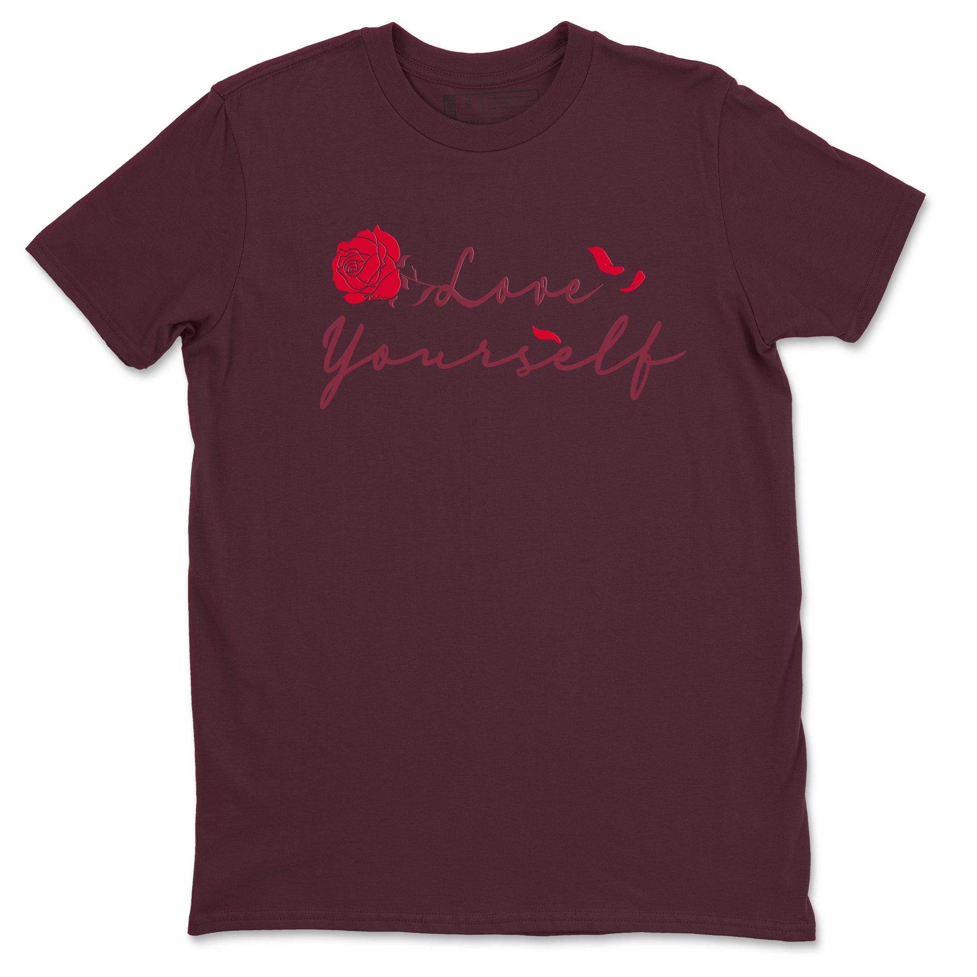 AF1 Layers Of Love shirt to match jordans Love Yourself sneaker tees Air Force1 Layers Of Love SNRT Sneaker Release Tees unisex cotton Maroon 2 crew neck shirt
