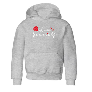 Air Jordan 13 Wolf Grey shirt to match jordans Love Yourself sneaker tees AJ13 Wolf Grey SNRT Sneaker Release Tees Baby Toddler Heather Grey 2 T-Shirt