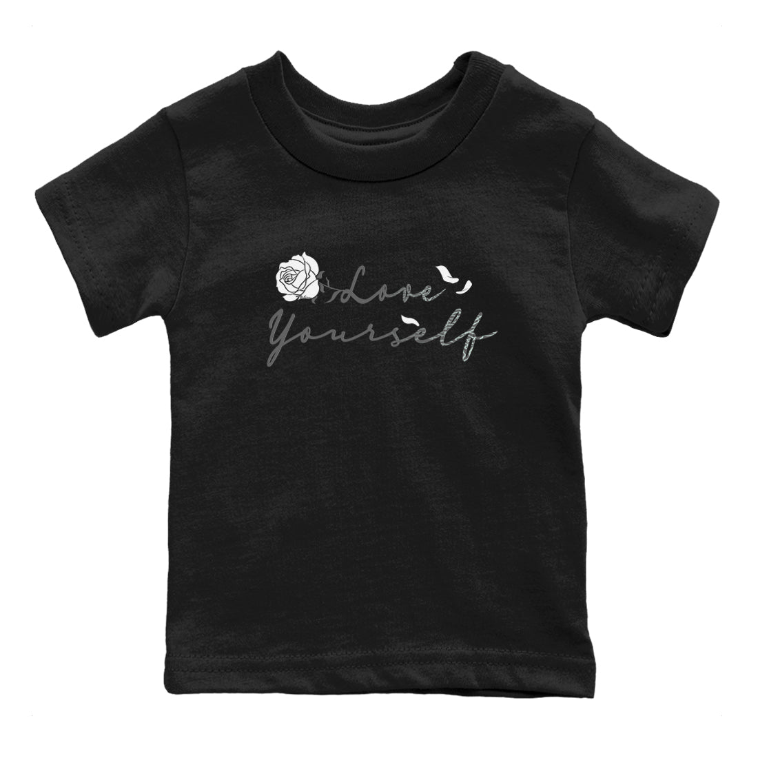 3s Green Glow shirt to match jordans Love Yourself sneaker tees Air Jordan 3 Green Glow SNRT sneaker release tees baby toddler Black 2 cotton Shirt