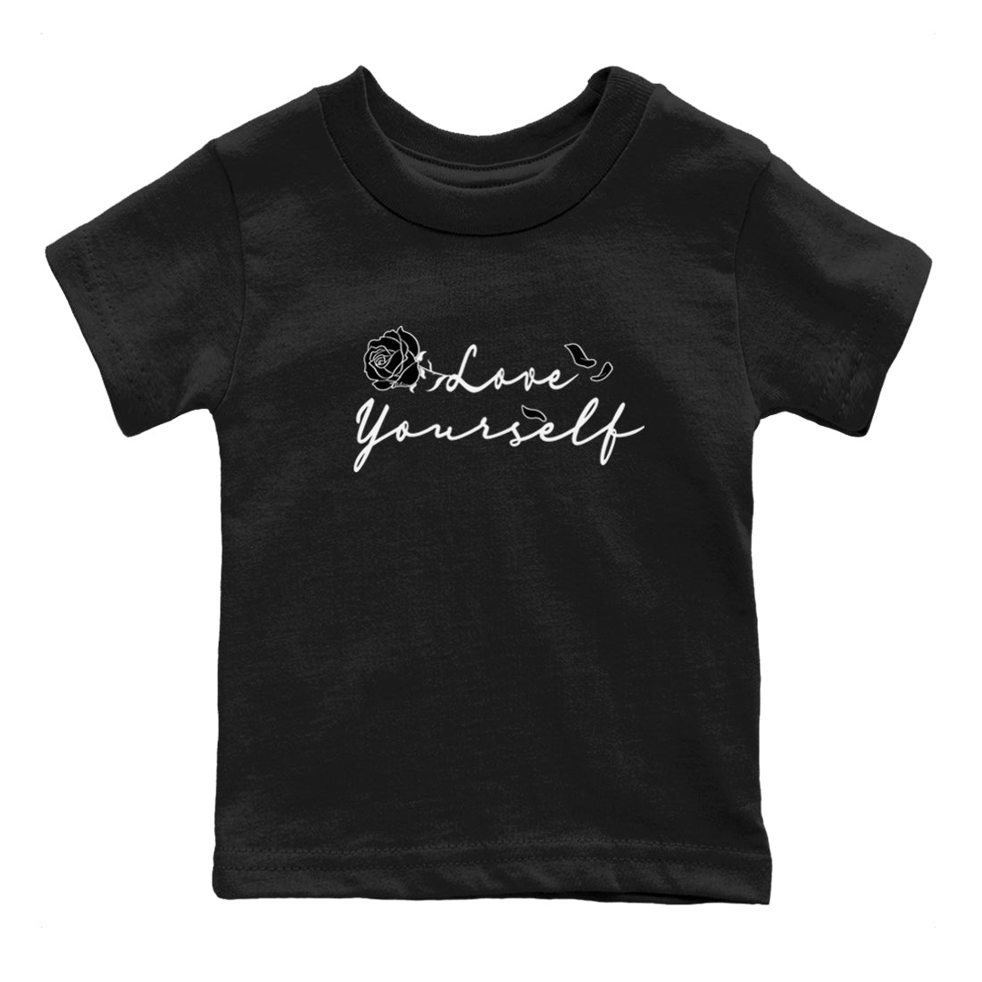 Dunk Low Panda shirt to match jordans Love Yourself sneaker tees Dunk Low Black White SNRT Sneaker Release tees baby toddler Black 2 cotton Shirt
