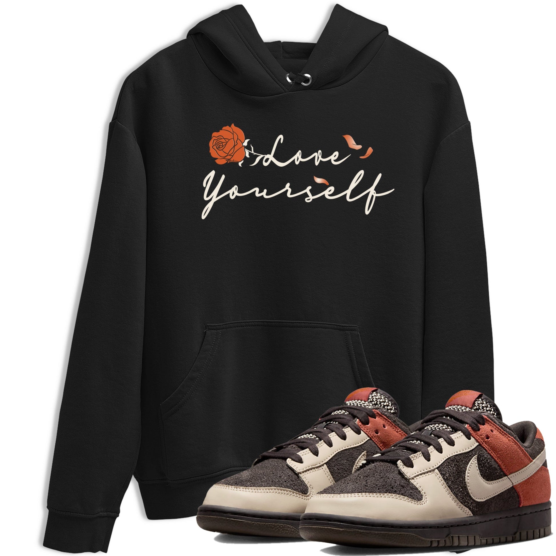 Dunk Low Red Panda shirt to match jordans Love Yourself sneaker tees Dunks Red Panda SNRT Sneaker Tees Sneaker Matching Clothing Brand Unisex Sneaker Tee Black 1 T-Shirt