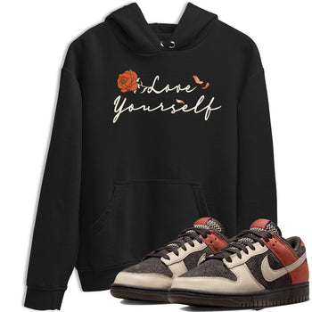 Dunk Low Red Panda shirt to match jordans Love Yourself sneaker tees Dunks Red Panda SNRT Sneaker Tees Sneaker Matching Clothing Brand Unisex Sneaker Tee Black 1 T-Shirt