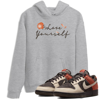 Dunk Low Red Panda shirt to match jordans Love Yourself sneaker tees Dunks Red Panda SNRT Sneaker Tees Sneaker Matching Clothing Brand Unisex Sneaker Tee Heather Grey 1 T-Shirt