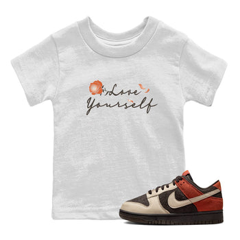 Dunk Low Red Panda shirt to match jordans Love Yourself sneaker tees Dunks Red Panda SNRT Sneaker Tees Sneaker Matching Clothing Brand Baby Toddler White 1 T-Shirt