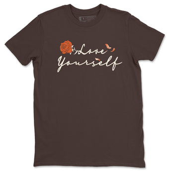 Dunk Low Red Panda shirt to match jordans Love Yourself sneaker tees Dunks Red Panda SNRT Sneaker Tees Sneaker Matching Clothing Brand Unisex Sneaker Tee Dark Chocolate 2 T-Shirt