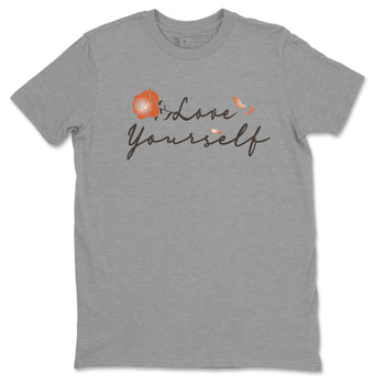 Dunk Low Red Panda shirt to match jordans Love Yourself sneaker tees Dunks Red Panda SNRT Sneaker Tees Sneaker Matching Clothing Brand Unisex Sneaker Tee Heather Grey 2 T-Shirt