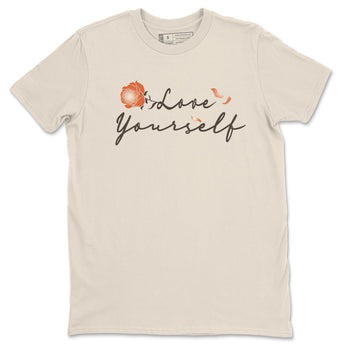 Dunk Low Red Panda shirt to match jordans Love Yourself sneaker tees Dunks Red Panda SNRT Sneaker Tees Sneaker Matching Clothing Brand Unisex Sneaker Tee Natural 2 T-Shirt