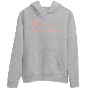 Dunk Low WMNS Rose Whisper shirt to match jordans Love Yourself sneaker tees Dunk Low WMNS Rose Whisper SNRT Sneaker Release Tees Unisex Heather Grey 2 T-Shirt