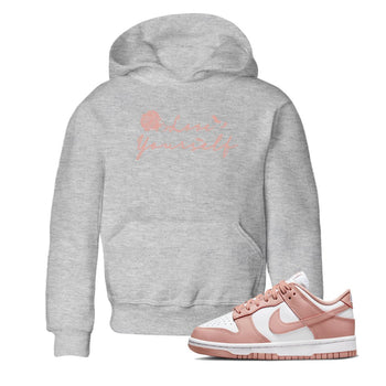 Dunk Low WMNS Rose Whisper shirt to match jordans Love Yourself sneaker tees Dunk Low WMNS Rose Whisper SNRT Sneaker Release Tees Baby Toddler Heather Grey 1 T-Shirt