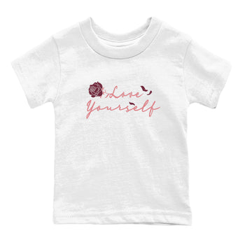 Dunk Valentine's Day shirt to match jordans Love Yourself sneaker tees Special Valentine Shirt Dunk Valentine's Day SNRT sneaker release tees baby toddler White 2 cotton Shirt