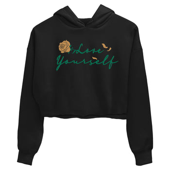 Adidas Samba Collegiate Green Gum shirt to match jordans Love Yourself sneaker tees Samba OG Collegiate Green Gum SNRT Sneaker Release Tees Black 2 Crop T-Shirt