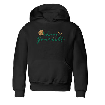 Adidas Samba Collegiate Green Gum shirt to match jordans Love Yourself sneaker tees Samba OG Collegiate Green Gum SNRT Sneaker Release Tees Baby Toddler Black 2 T-Shirt
