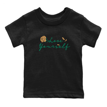Adidas Samba Collegiate Green Gum shirt to match jordans Love Yourself sneaker tees Samba OG Collegiate Green Gum SNRT Sneaker Release Tees Baby Toddler Black 2 T-Shirt
