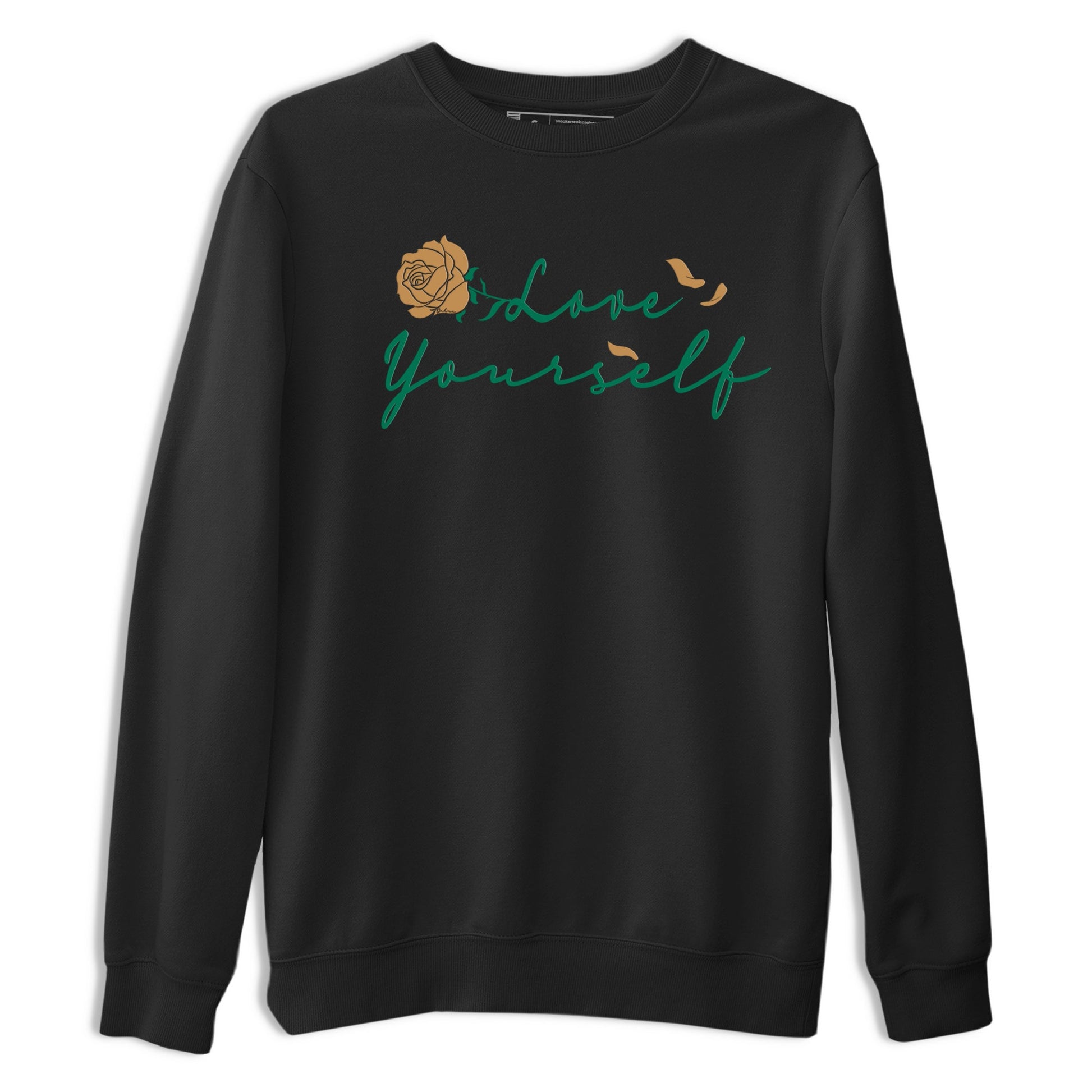 Adidas Samba Collegiate Green Gum shirt to match jordans Love Yourself sneaker tees Samba OG Collegiate Green Gum SNRT Sneaker Release Tees Unisex Black 2 T-Shirt