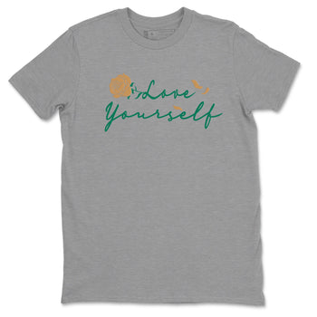 Adidas Samba Collegiate Green Gum shirt to match jordans Love Yourself sneaker tees Samba OG Collegiate Green Gum SNRT Sneaker Release Tees Unisex Heather Grey 2 T-Shirt