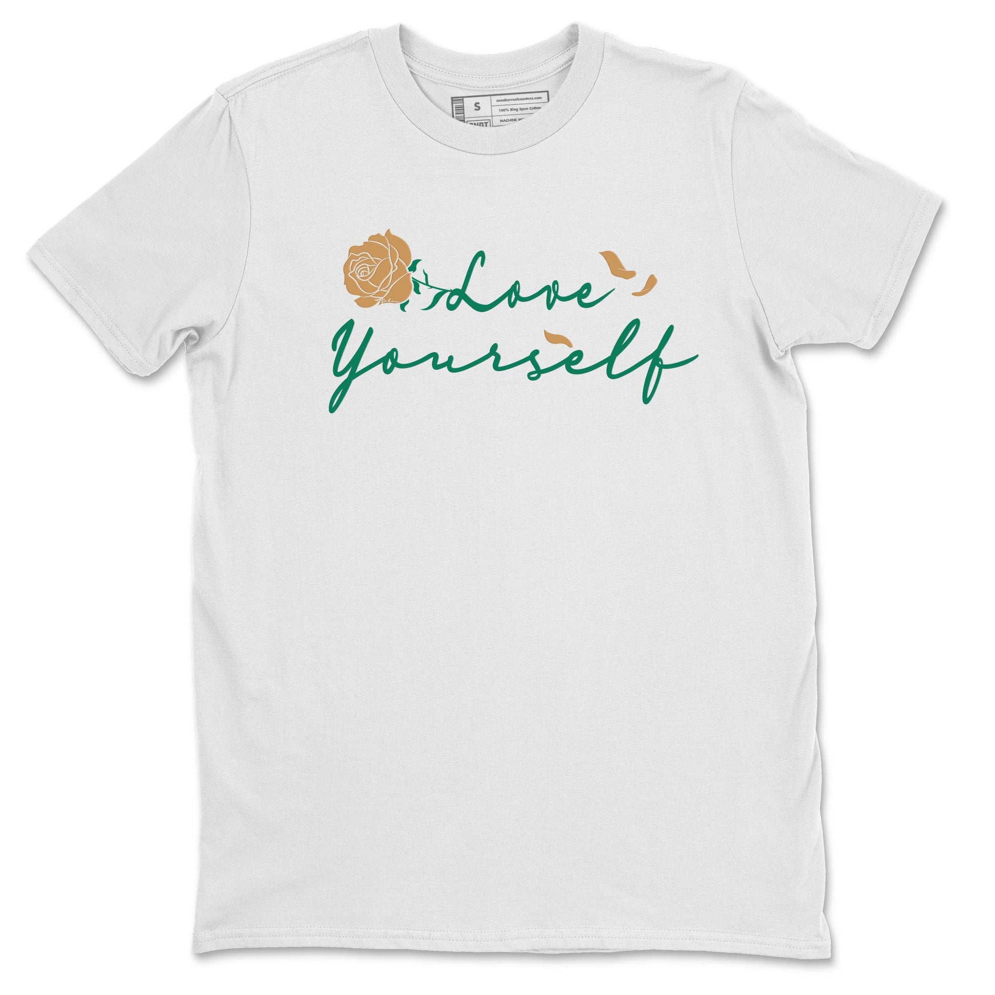 Adidas Samba Collegiate Green Gum shirt to match jordans Love Yourself sneaker tees Samba OG Collegiate Green Gum SNRT Sneaker Release Tees Unisex White 2 T-Shirt