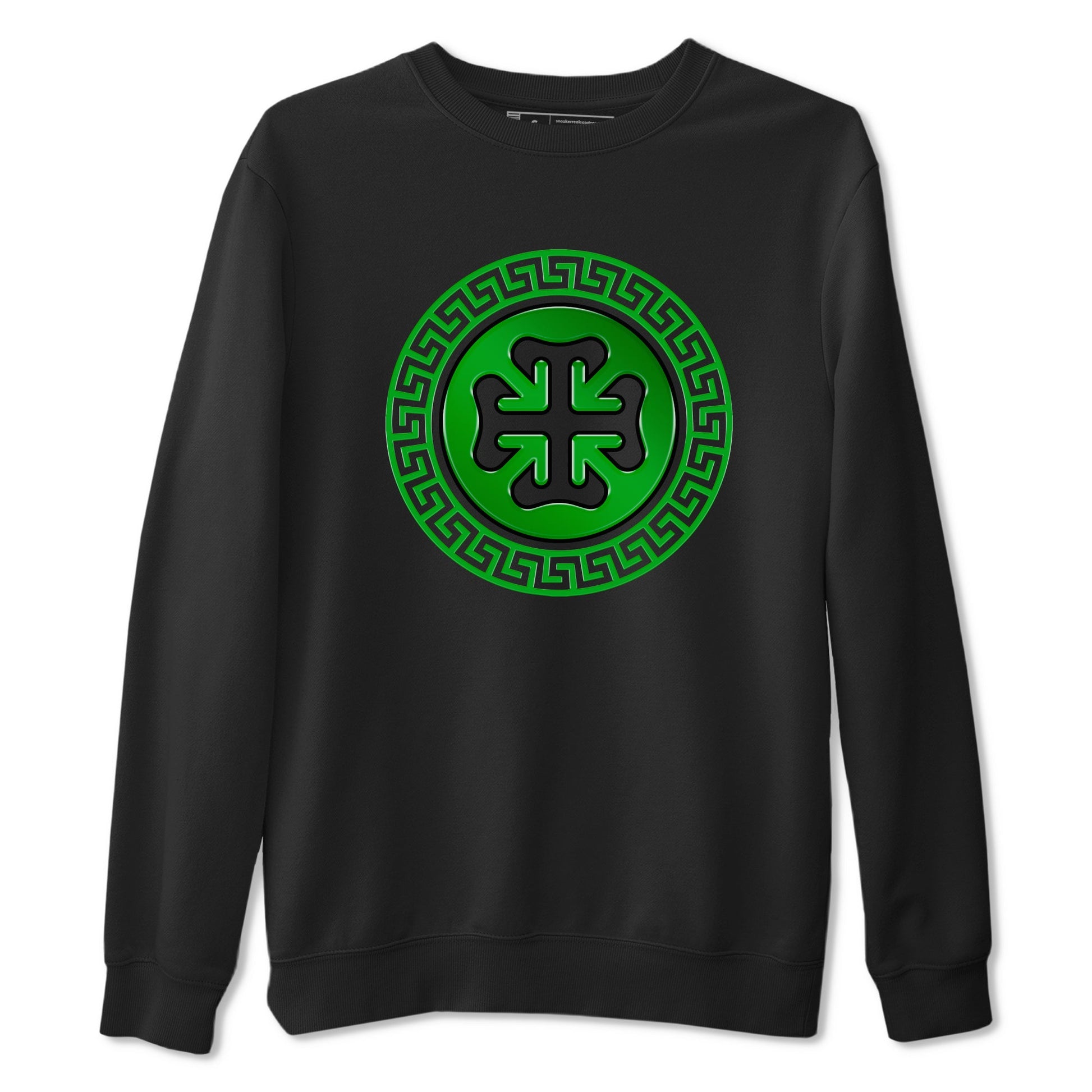 Air Jordan 5 Lucky Green shirt to match jordans Lucky Emblem sneaker tees AJ5 Lucky Green SNRT Sneaker Release Tees Unisex Black 2 T-Shirt
