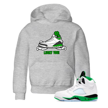 Air Jordan 3 Lucky Green shirt to match jordans Lucky You sneaker tees AJ3 Lucky Green SNRT Sneaker Release Tees Baby Toddler Heather Grey 1 T-Shirt