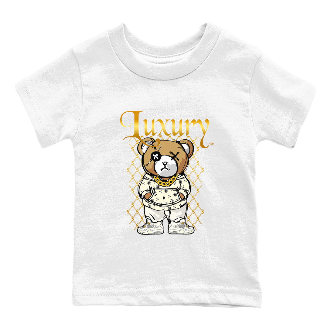 Jordan 4 Sail Shirt To Match Jordans Luxury Bear Streetwear Fashion Air Jordan 4 Sail SNRT sneaker release tees baby toddler White 2 cotton Shirt