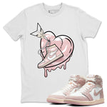 Air Jordan 1 Washed Pink Sneaker Match Tees Mad In Love Sneaker Tees Air Jordan 1 WMNS Washed Pink Tees Unisex Shirts White 1