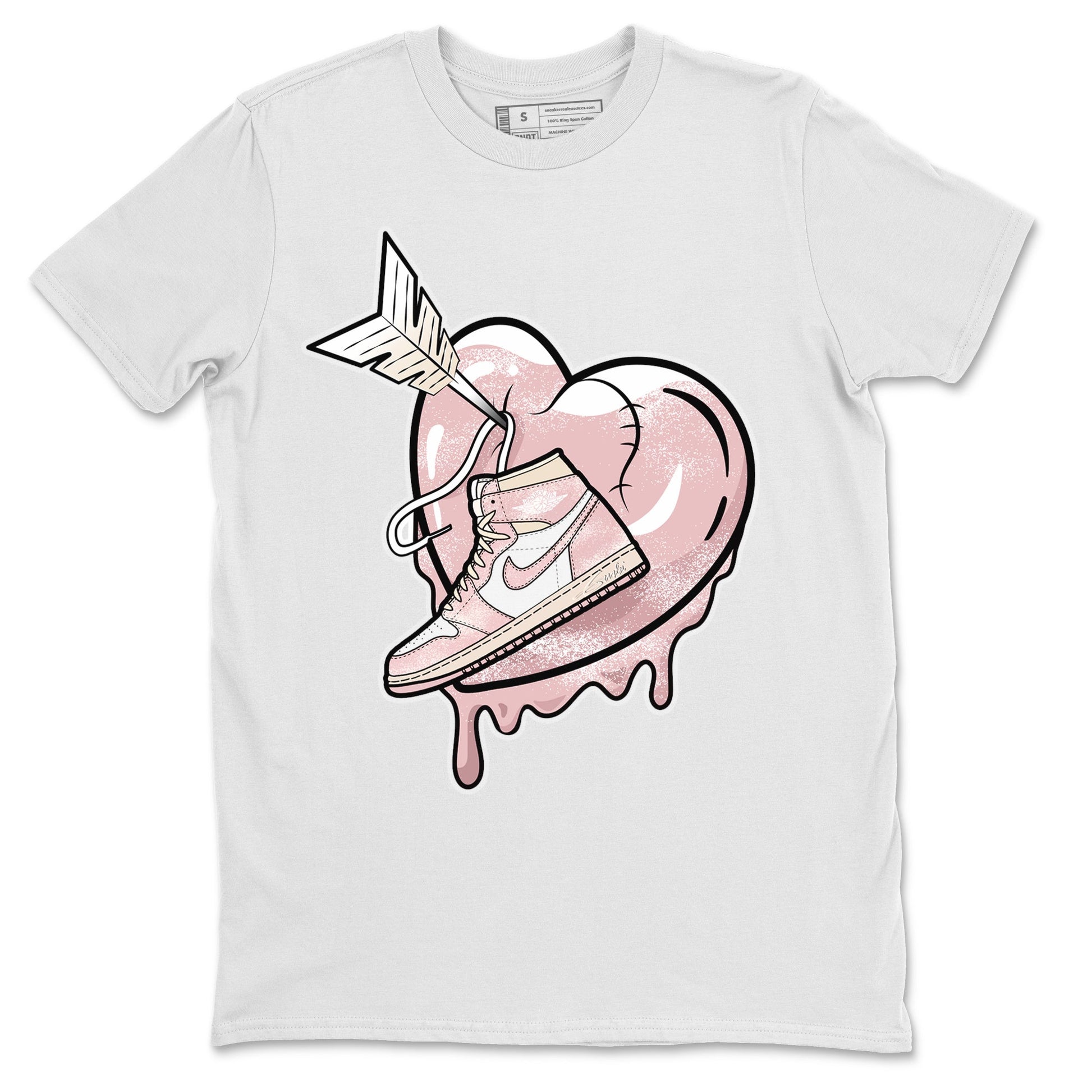 Air Jordan 1 Washed Pink Sneaker Match Tees Mad In Love Sneaker Tees Air Jordan 1 WMNS Washed Pink Tees Unisex Shirts White 2