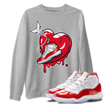 Jordan 11 Cherry Sneaker Match Tees Mad In Love Sneaker Tees Jordan 11 Cherry Sneaker Release Tees Unisex Shirts