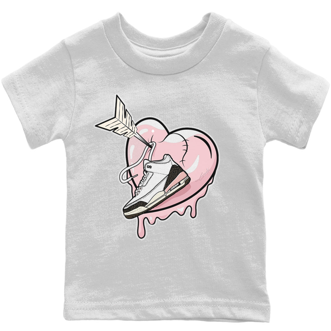 Jordan 3 Atmosphere Sneaker Match Tees Mad In Love Sneaker Tees Jordan 3 Atmosphere Sneaker Release Tees Kids Shirts