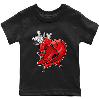 Jordan 9 Chile Red Sneaker Match Tees Mad In Love Sneaker Tees Jordan 9 Chile Red Sneaker Release Tees Kids Shirts