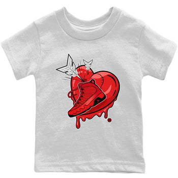 Jordan 9 Chile Red Sneaker Match Tees Mad In Love Sneaker Tees Jordan 9 Chile Red Sneaker Release Tees Kids Shirts
