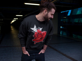 Jordan 9 Chile Red Sneaker Match Tees Mad In Love Sneaker Tees Jordan 9 Chile Red Sneaker Release Tees Unisex Shirts