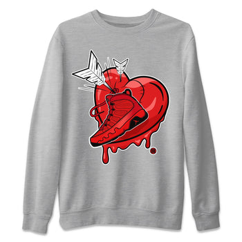 Jordan 9 Chile Red Sneaker Match Tees Mad In Love Sneaker Tees Jordan 9 Chile Red Sneaker Release Tees Unisex Shirts