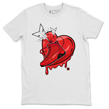 Jordan 9 Chile Red Sneaker Match Tees Mad In Love Sneaker Tees Jordan 9 Chile Red Sneaker Release Tees Unisex Shirts